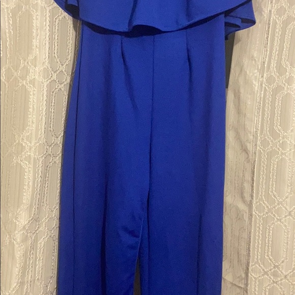 Royal blue jumpsuit - Picture 2 of 2